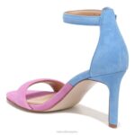 mujer Naturalizer ante rosa/azul sandalia de vestir kinsley RTZ4T48 - Imagen 8