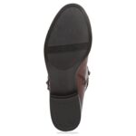 mujer Naturalizer barra de chocolate de cuero botas hasta la rodilla jessie RTZ4T278 - Imagen 7