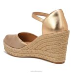 mujer Naturalizer bianca taupe/bronce fbr sandalia alpargata bianca RTZ4T519 - Imagen 8