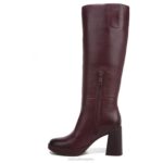 mujer Naturalizer cabina de cuero sav bota de pantorrilla ancha gen n align RTZ4T628 - Imagen 3