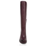 mujer Naturalizer cabina de cuero sav bota de pantorrilla ancha gen n align RTZ4T628 - Imagen 5