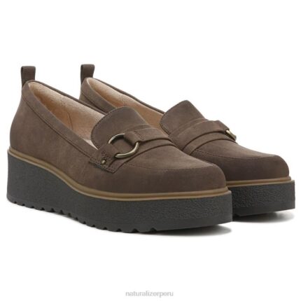mujer Naturalizer chocolate sintético mocasines soul joyla RTZ4T551