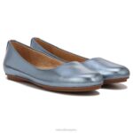 mujer Naturalizer cuero azul aire océano bailarinas maxwell RTZ4T190