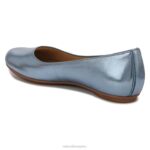 mujer Naturalizer cuero azul aire océano bailarinas maxwell RTZ4T190 - Imagen 8
