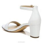 mujer Naturalizer cuero blanco sandalia de vestir vera RTZ4T16 - Imagen 8