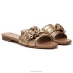 mujer Naturalizer cuero bronce sandalia santiago RTZ4T490