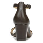 mujer Naturalizer cuero caoba sandalia de vestir vera RTZ4T4 - Imagen 6