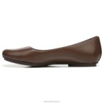 mujer Naturalizer cuero de cacao bailarinas maxwell RTZ4T178 - Imagen 3