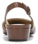 mujer Naturalizer cuero de cacao bancos puntiagudos planos RTZ4T85 - Imagen 6