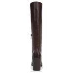mujer Naturalizer cuero de chocolate bota alta hasta la rodilla gen n align RTZ4T375 - Imagen 6