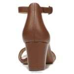 mujer Naturalizer cuero de nuez moscada sandalia de vestir vera RTZ4T1 - Imagen 6