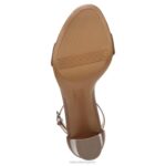 mujer Naturalizer cuero de nuez moscada sandalia de vestir vera RTZ4T1 - Imagen 7