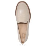 mujer Naturalizer cuero de piel de porcelana mocasines con suela dentada Darry RTZ4T166 - Imagen 4