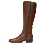 mujer Naturalizer cuero de sidra bota de montar rena RTZ4T251 - Imagen 3