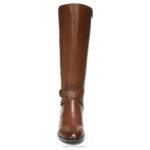 mujer Naturalizer cuero de sidra bota de montar rena RTZ4T251 - Imagen 4