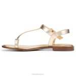 mujer Naturalizer cuero dorado oscuro sandalia fifi RTZ4T357 - Imagen 3