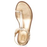 mujer Naturalizer cuero dorado oscuro sandalia fifi RTZ4T357 - Imagen 4