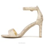 mujer Naturalizer cuero dorado sandalia de vestir kinsley RTZ4T46 - Imagen 3