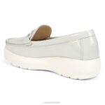 mujer Naturalizer cuero gris mocasín luanna RTZ4T39 - Imagen 8