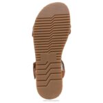 mujer Naturalizer cuero marrón té inglés sandalia neila RTZ4T207 - Imagen 7