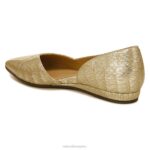 mujer Naturalizer cuero metalizado roble kristin plana RTZ4T265 - Imagen 8