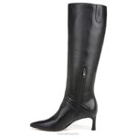 mujer Naturalizer cuero negro 27 edit falencia bota de vestir hasta la rodilla RTZ4T247 - Imagen 3