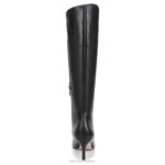 mujer Naturalizer cuero negro 27 edit falencia bota de vestir hasta la rodilla RTZ4T247 - Imagen 6