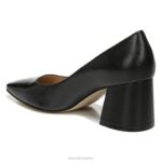 mujer Naturalizer cuero negro 27 editar bomba licia RTZ4T108 - Imagen 8