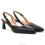 mujer Naturalizer cuero negro bomba destalonada Dalary RTZ4T104