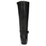 mujer Naturalizer cuero negro bota de montar rena RTZ4T250 - Imagen 6