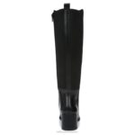 mujer Naturalizer cuero negro bota impermeable hasta la rodilla brent RTZ4T240 - Imagen 6