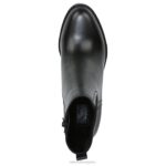 mujer Naturalizer cuero negro bota impermeable verney RTZ4T269 - Imagen 4