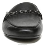 mujer Naturalizer cuero negro emiline mula RTZ4T61 - Imagen 5