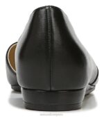 mujer Naturalizer cuero negro kristin plana RTZ4T266 - Imagen 6