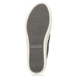 mujer Naturalizer cuero negro marianne slip en la zapatilla de deporte RTZ4T513 - Imagen 7