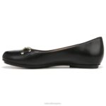 mujer Naturalizer cuero negro maxwell poco plano RTZ4T54 - Imagen 3