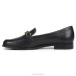 mujer Naturalizer cuero negro mocasín aserrador RTZ4T401 - Imagen 3