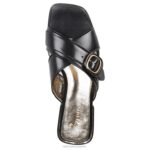 mujer Naturalizer cuero negro sandalia 27 edit naia RTZ4T230 - Imagen 4