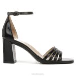mujer Naturalizer cuero negro sandalia de vestir thena RTZ4T680 - Imagen 2