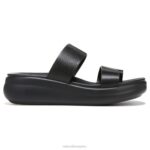 mujer Naturalizer cuero negro sandalia gen n drift 2 RTZ4T29 - Imagen 2