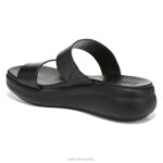 mujer Naturalizer cuero negro sandalia gen n drift 2 RTZ4T29 - Imagen 9