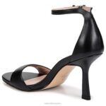 mujer Naturalizer cuero negro Sandalia vestir violeta 27 edit RTZ4T139 - Imagen 8