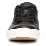mujer Naturalizer cuero negro zapatilla morrison RTZ4T232 - Imagen 5