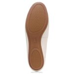 mujer Naturalizer cuero perlado satinado maxwell poco plano RTZ4T53 - Imagen 7