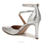 mujer Naturalizer cuero plateado 27 editar bomba abilyn RTZ4T133 - Imagen 8