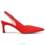 mujer Naturalizer cuero rojo amapola retro 27 editar bomba felicia RTZ4T143 - Imagen 2