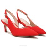 mujer Naturalizer cuero rojo amapola retro 27 editar bomba felicia RTZ4T143