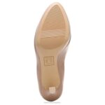 mujer Naturalizer cuero topo bomba camilla RTZ4T192 - Imagen 7