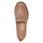 mujer Naturalizer cuero topo holgazán RTZ4T154 - Imagen 4