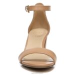 mujer Naturalizer frappé de cuero sandalia de vestir vera RTZ4T7 - Imagen 5